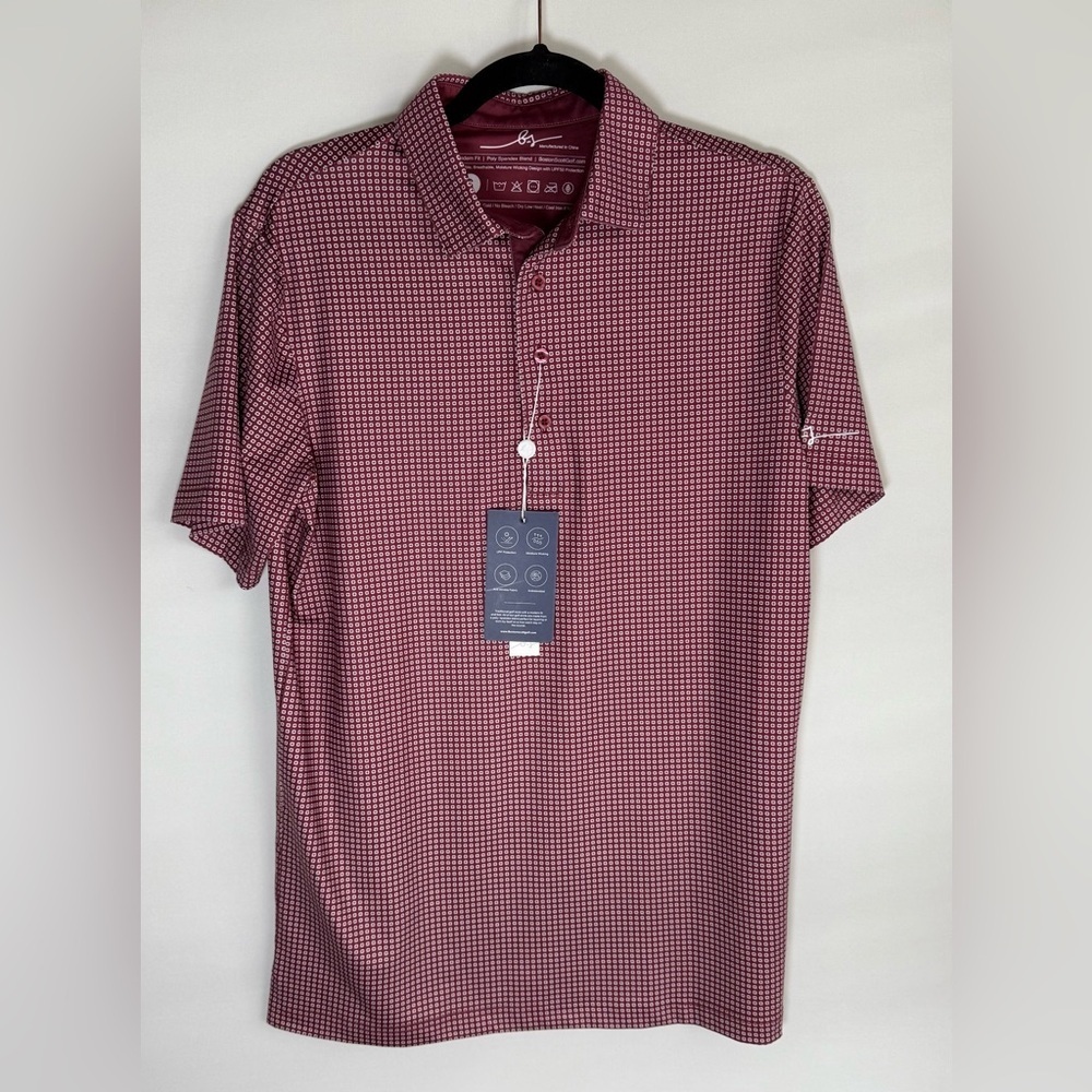 Boston Scott Golf Polo • NWT • Men’s small